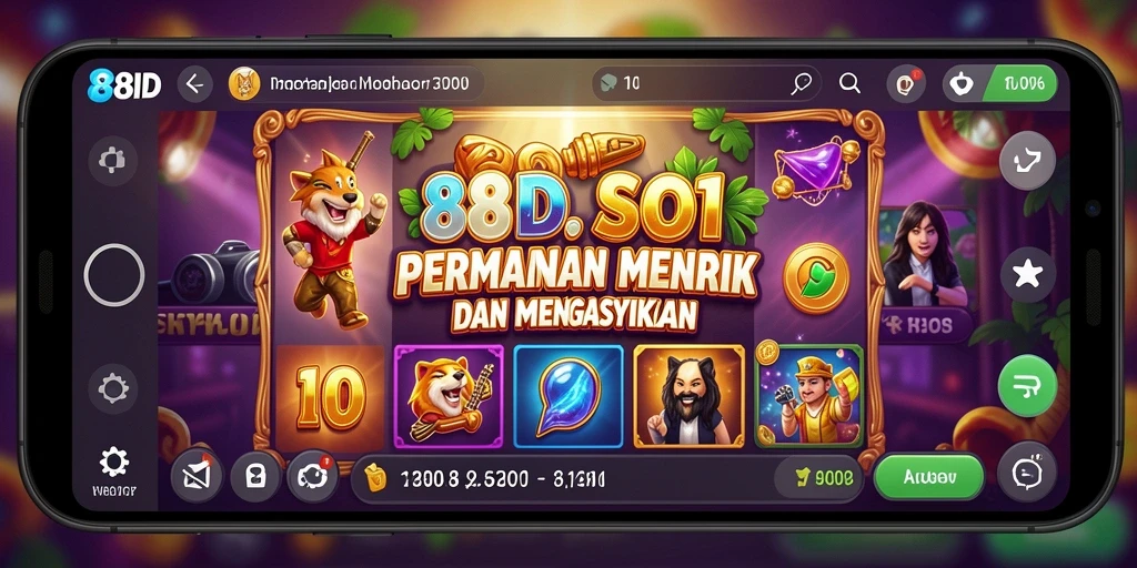 Tampilan menarik dari gameplay Slot 88ID