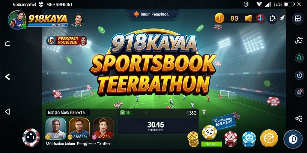 Tampilan gameplay taruhan olahraga yang menarik dan interaktif di 918KAYA.