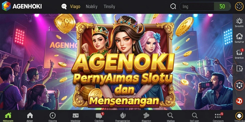Tampilan menarik dari gameplay AGENHOKI yang menyenangkan.