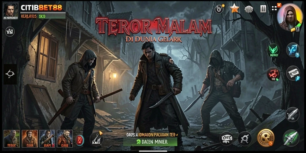 Tangkapan layar dari gameplay CITIBET88 yang menegangkan dan menyeramkan.