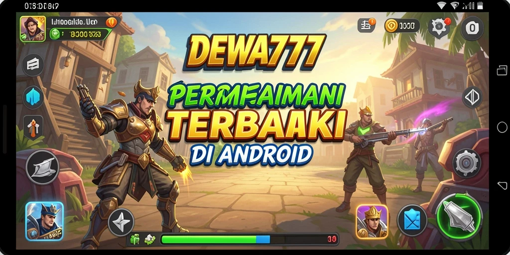 Tangkapan layar utama DEWA777 menampilkan aksi gameplay yang seru.