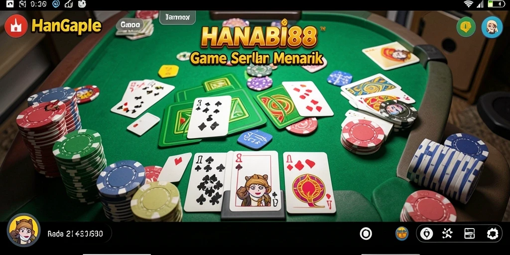 Tangkapan layar gameplay Gaple yang seru dan interaktif.