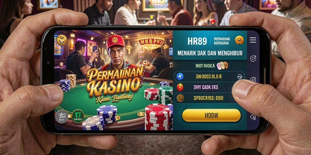 Tampilan utama gameplay Kasino yang mengasyikkan di HR89.