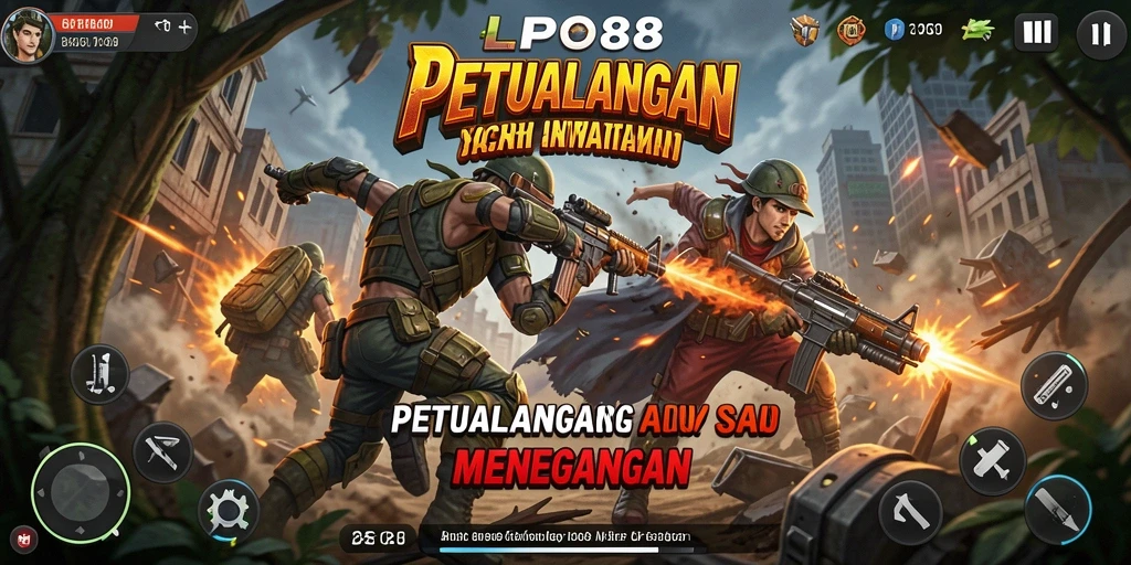 Tampilan gameplay LPO88 yang penuh aksi dan seru.