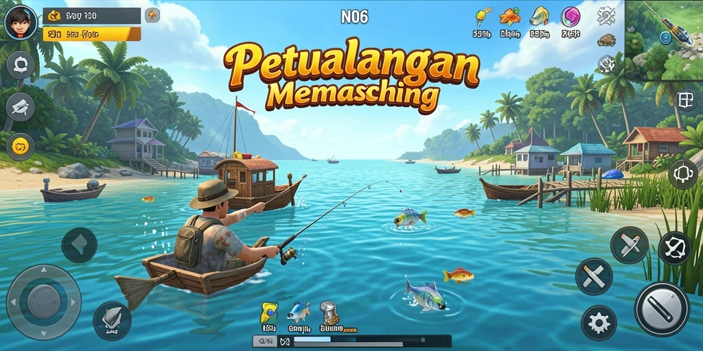 Tangkapan ikan besar di game N06 yang mendebarkan.