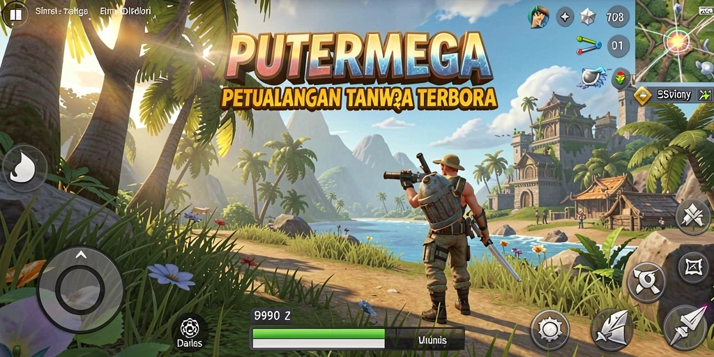 Tampilan menakjubkan dari gameplay Open World PUTERMEGA.