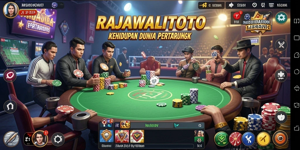 Tampilan seru gameplay RAJAWALITOTO yang penuh strategi.