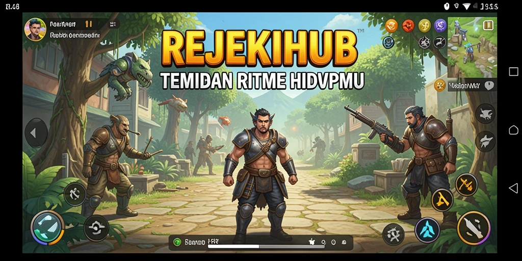 Tampilan gameplay REJEKIHUB yang menarik dan interaktif.