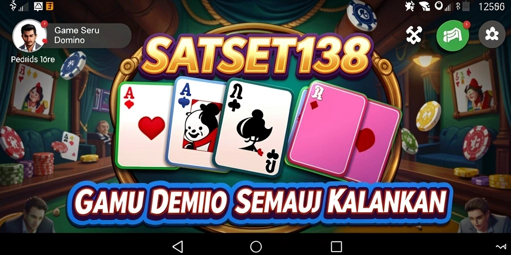 Screenshot gameplay <strong>SATSET138</strong> yang menampilkan aksi seru Domino.