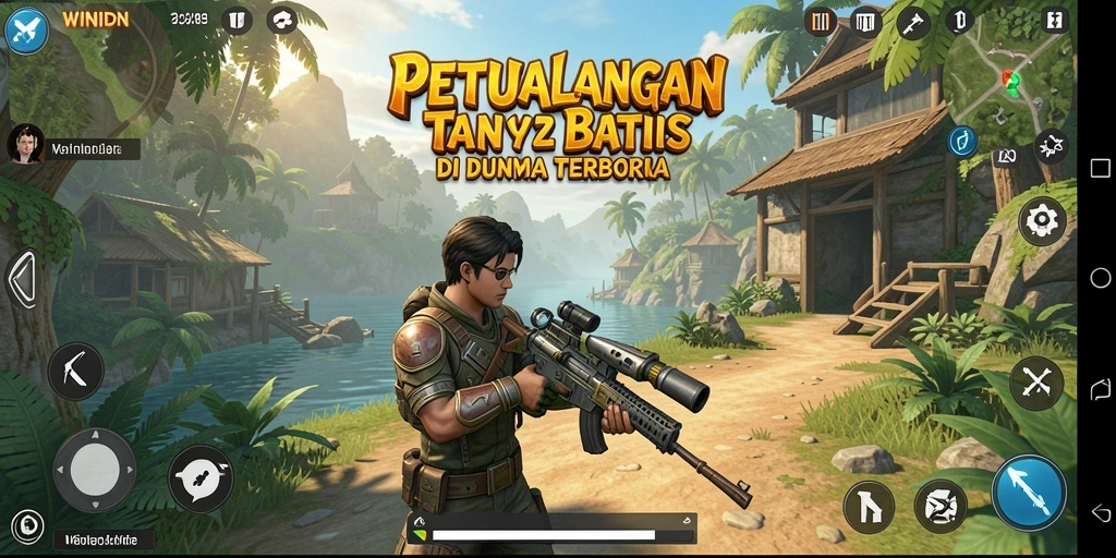 Tampilan gameplay OPEN WORLD yang menarik di WINIDN.